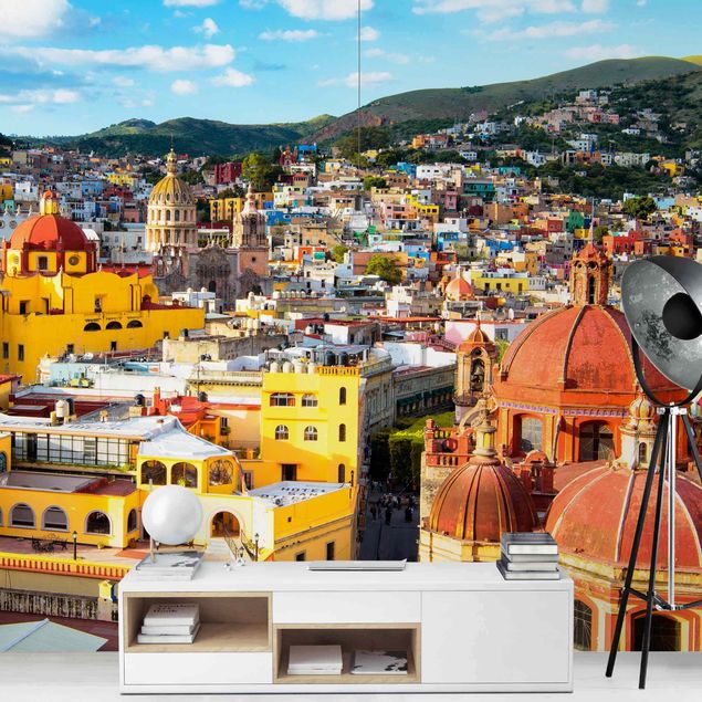 Wallpapers Colourful Houses Guanajuato