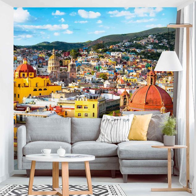 Wallpaper - Colourful Houses Guanajuato