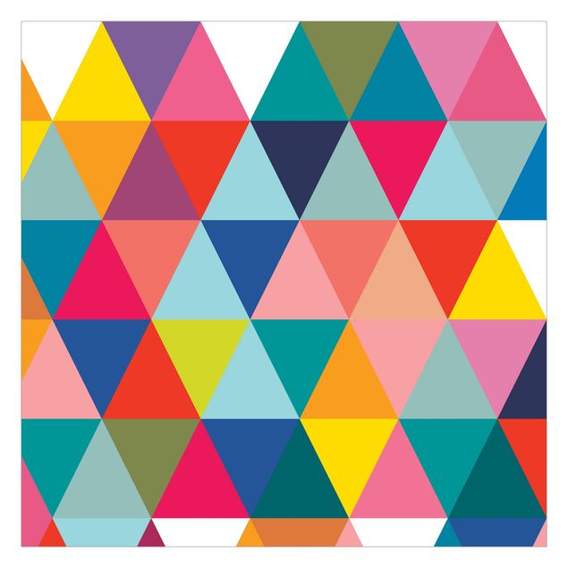 Wallpaper - Colourful Triangle Pattern