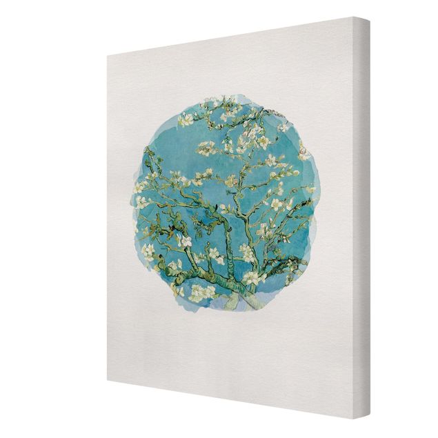 Canvas print - WaterColours - Vincent Van Gogh - Almond Blossom