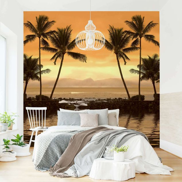 Wallpaper - Caribbean Sunset I
