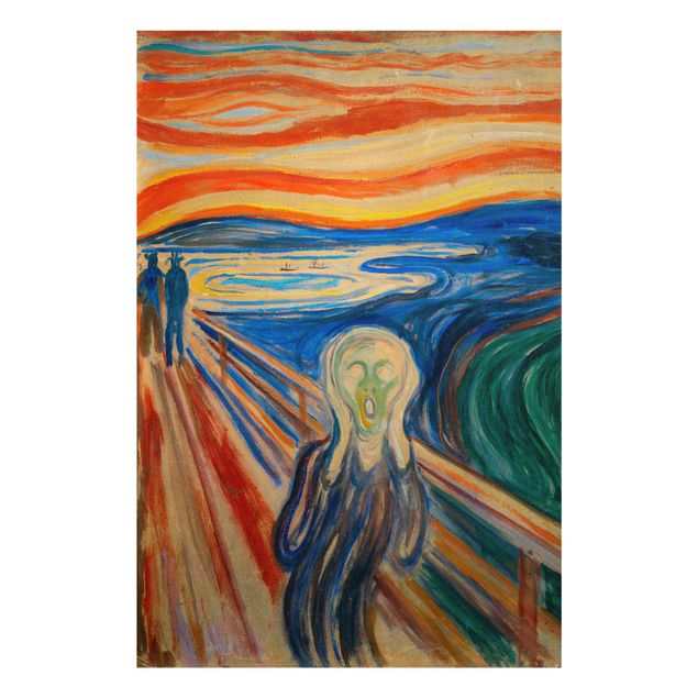Glass print - Edvard Munch - The Scream