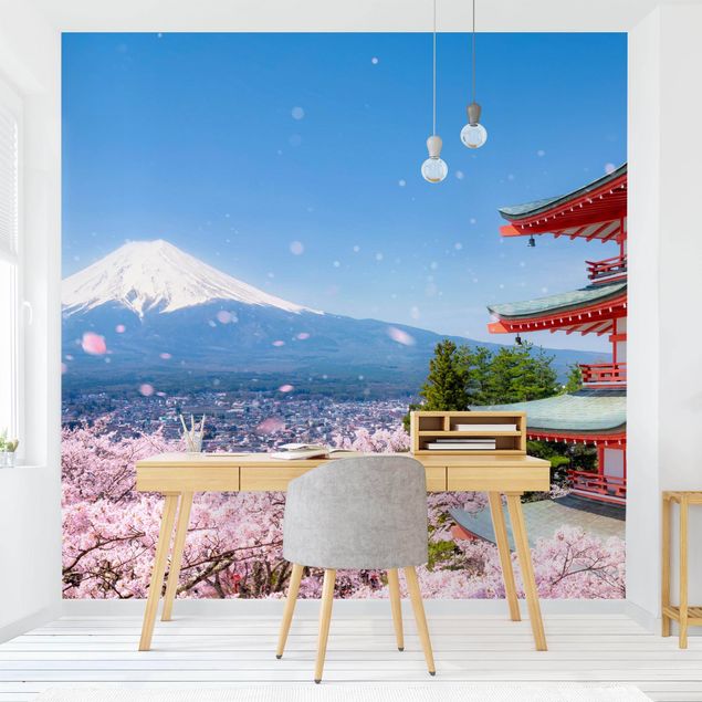 Wallpapers Chureito Pagoda And Mt. Fuji