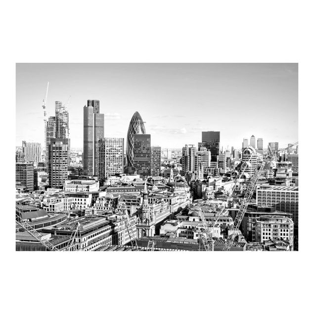 Wallpaper - City Of London Black And White