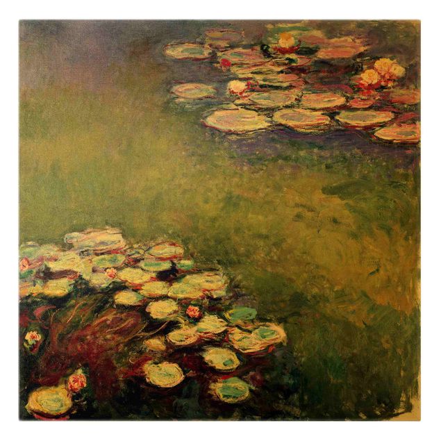 Print on canvas - Claude Monet - Water Lilies