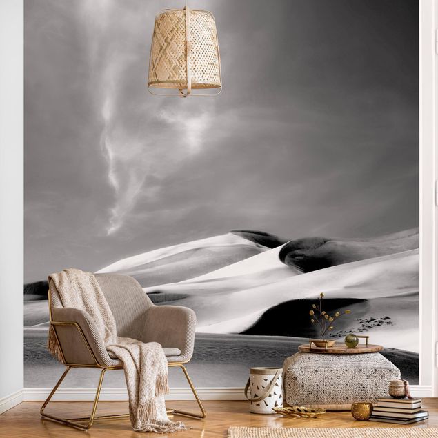 Wallpaper - Colorado Dunes Black And White