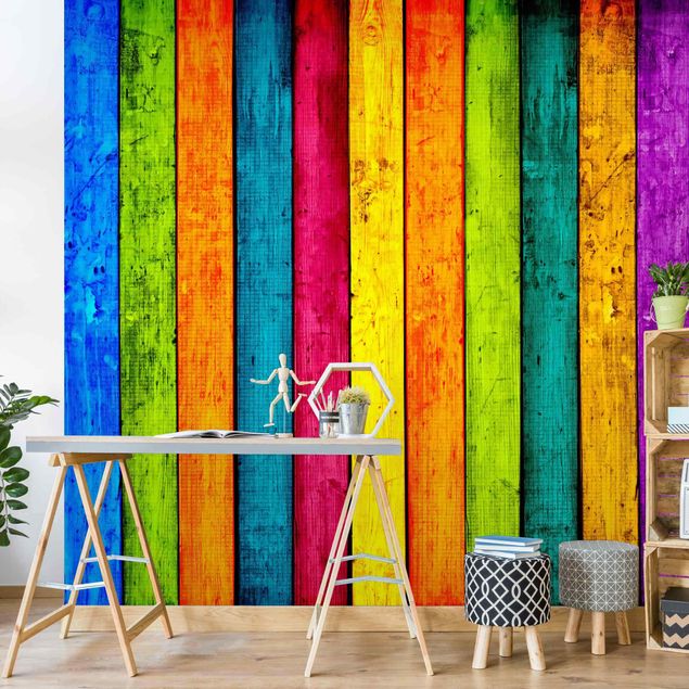Wallpaper - Colourful Palisade