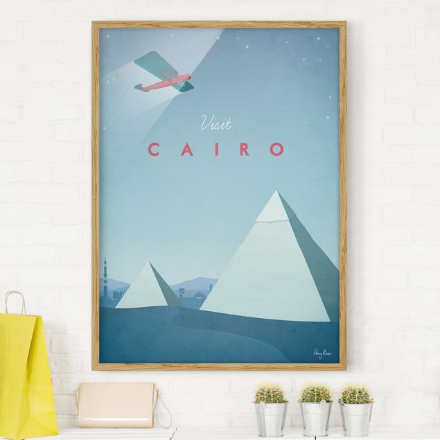 Framed poster - Travel Poster - Cairo