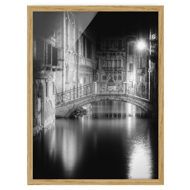 Framed poster - Bridge Venice