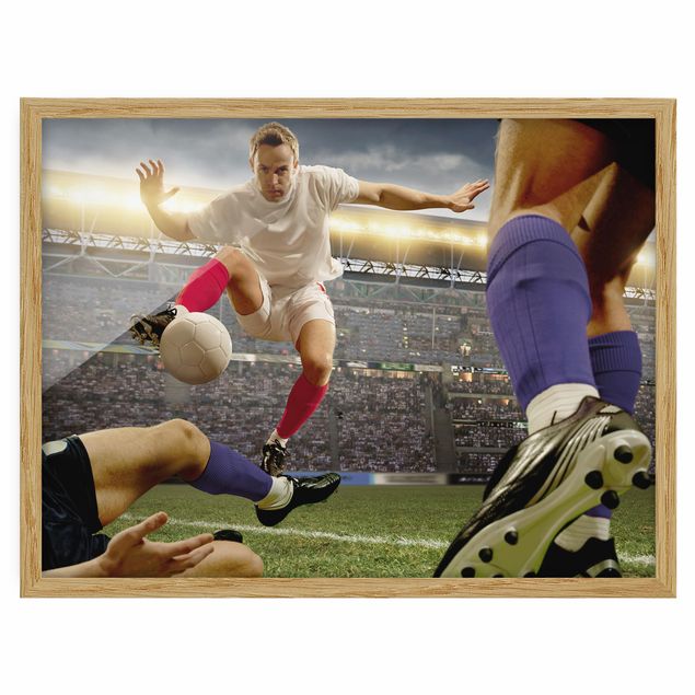 Framed poster - Football Tactics
