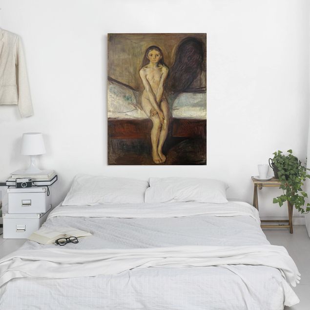 Canvas print - Edvard Munch - Puberty