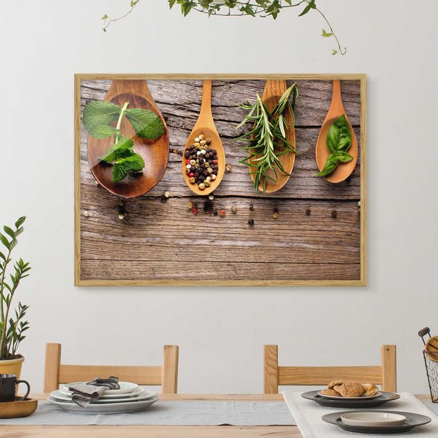 Framed poster - Herbs And Spices