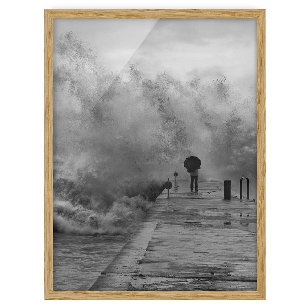Framed poster - Roaring Ocean
