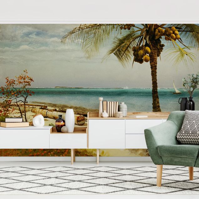 Wallpapers Albert Bierstadt - Tropical Coast