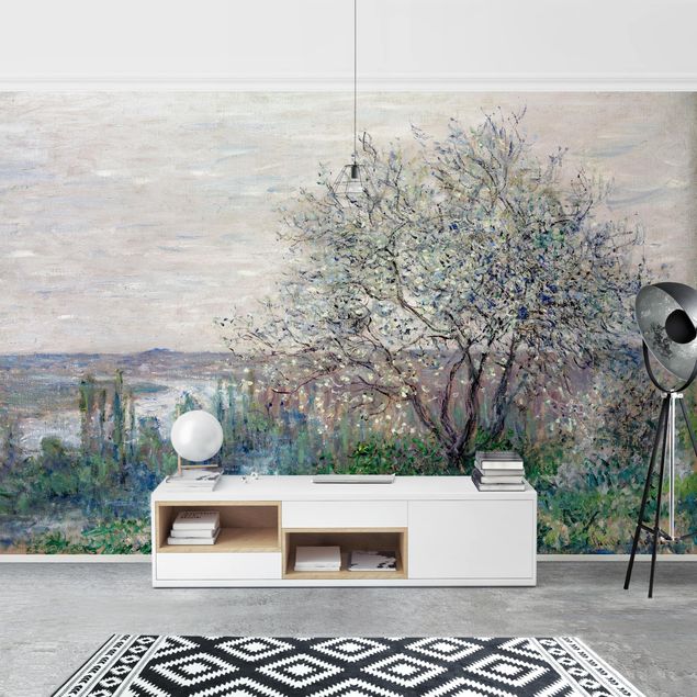 Wallpaper - Claude Monet - Spring in Vétheuil