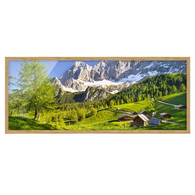Framed poster - Styria Alpine Meadow