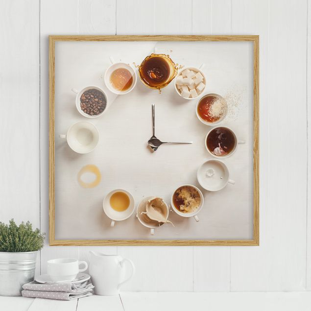 Framed poster - Coffee Time