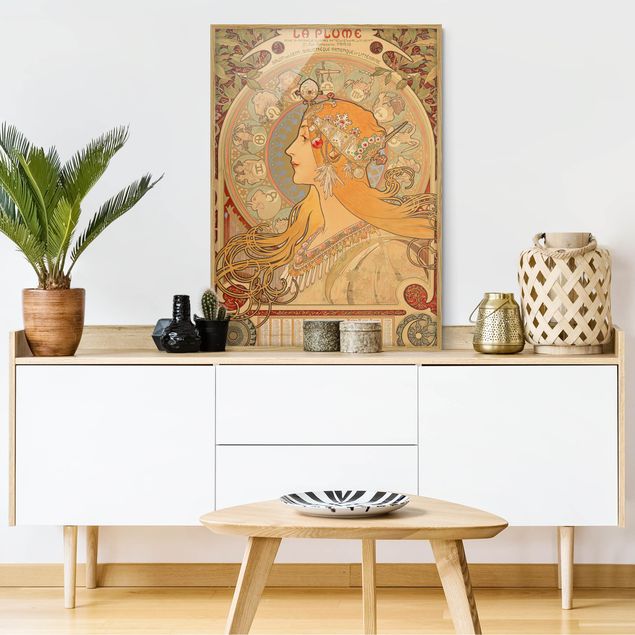 Framed poster - Alfons Mucha - Zodiac