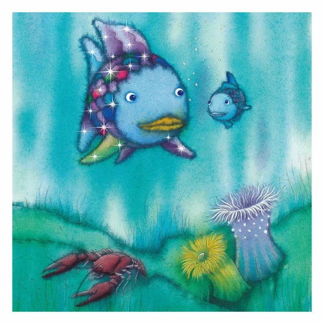Wallpaper - The Rainbow Fish - Two Fish Friends Out And About