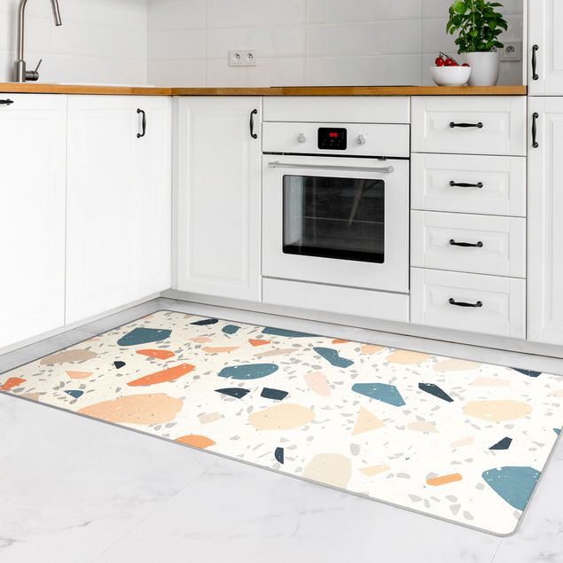 contemporary rugs Detailed Terrazzo Pattern Asti