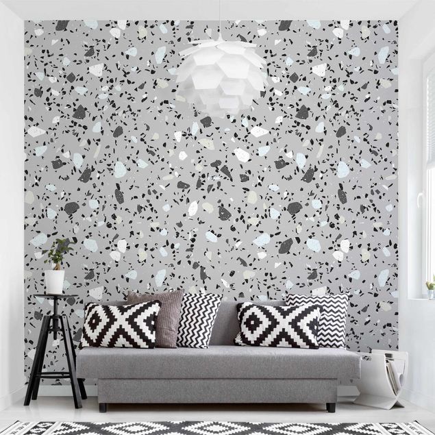 Wallpapers Detailed Terrazzo Pattern Massa