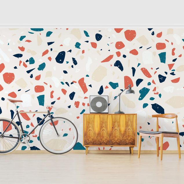 Wallpapers Detailed Terrazzo Pattern Turin