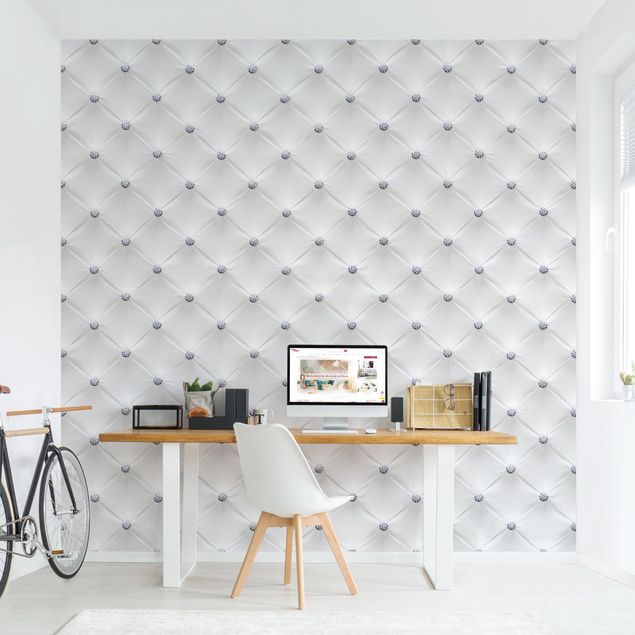 Wallpaper - Diamond White Luxury
