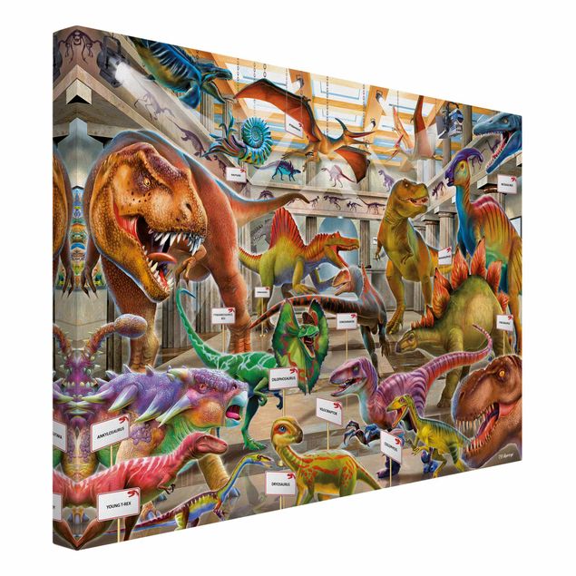 Canvas print - Dinosaurs In The Museum Of Natural History