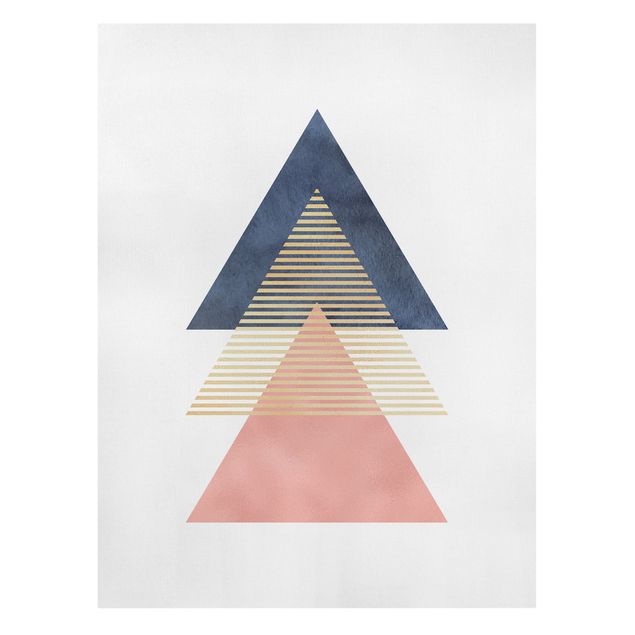 Canvas print - Three Triangles