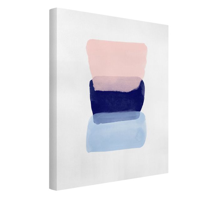 Canvas print - Three Colour Fields
