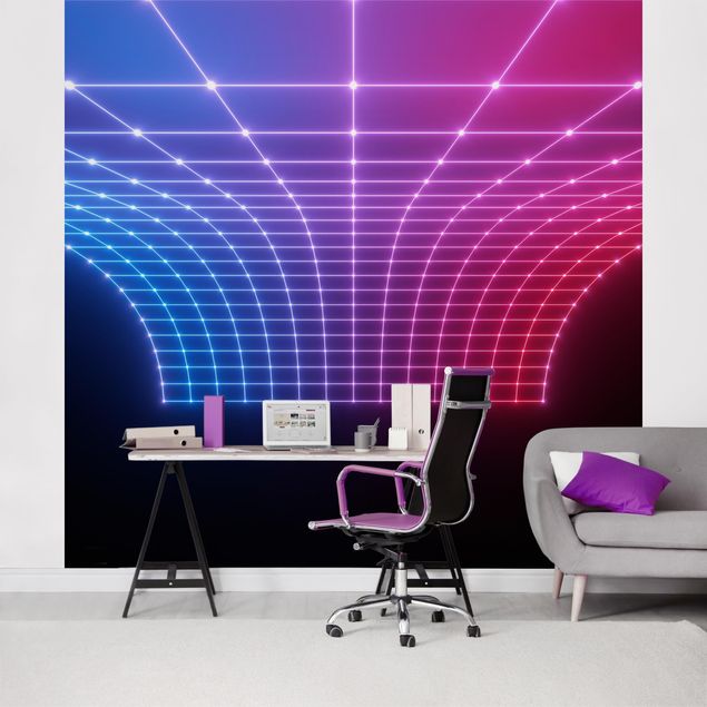 Wallpapers Three-Dimensional Neon Light