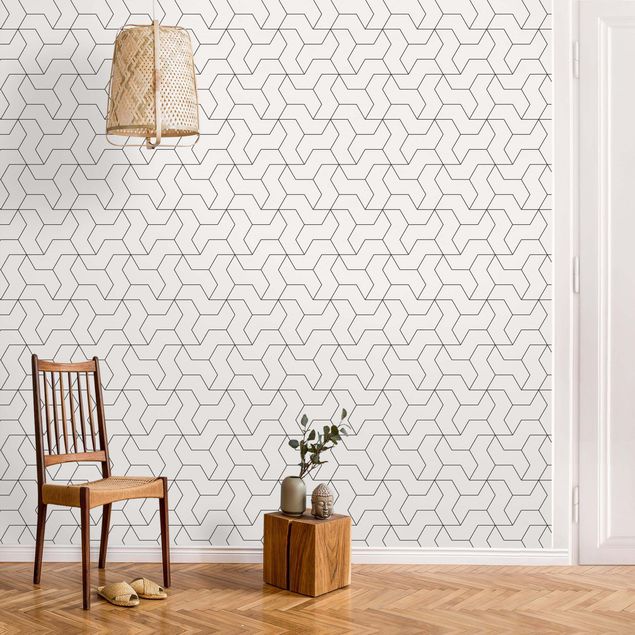 Wallpapers Three-Dimensional Structural Pattern