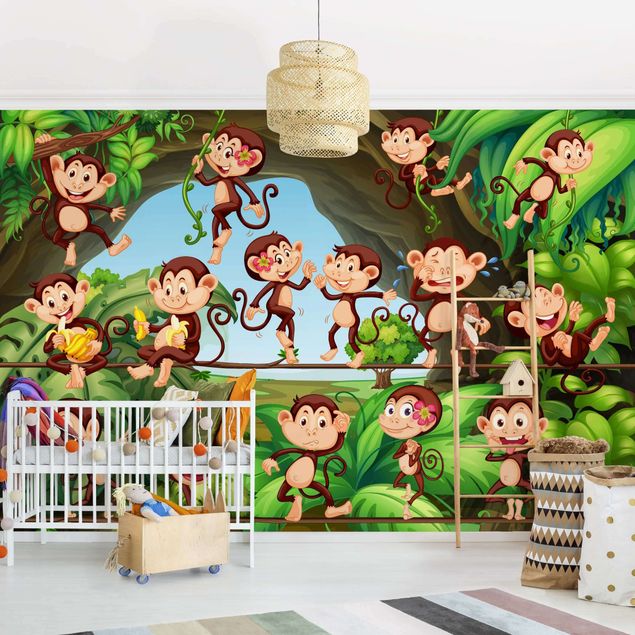 Wallpapers Jungle Monkeys