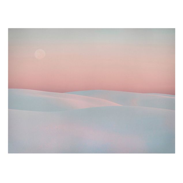 Canvas print - Dunes In The Moonlight
