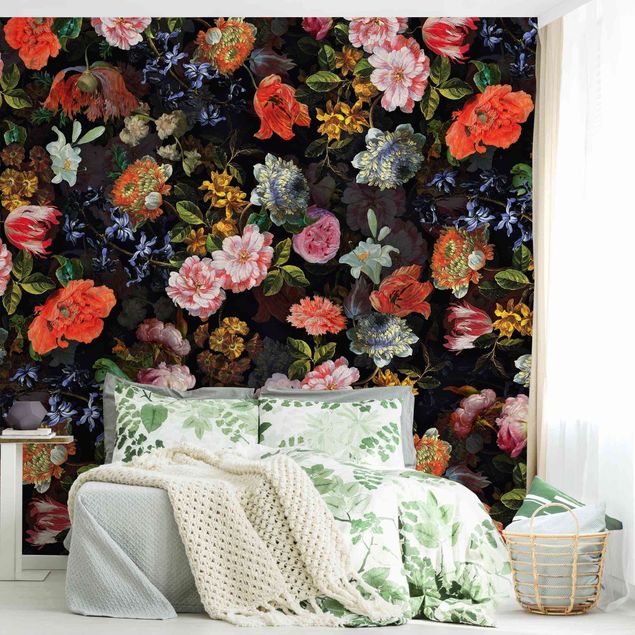 Wallpapers Dark Flower Bouquet