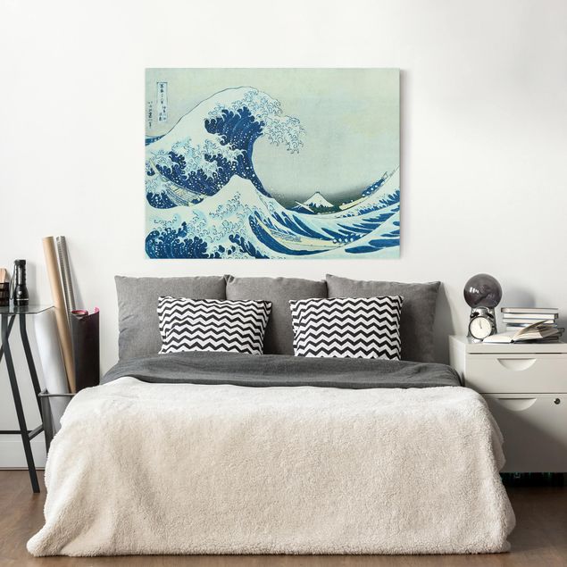 Canvas print - Katsushika Hokusai - The Great Wave At Kanagawa
