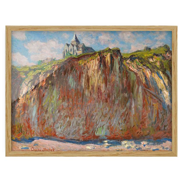 Framed poster - Claude Monet - The Church Of Varengeville In The Morning Light
