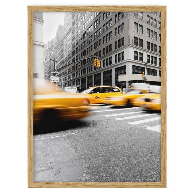 Framed poster - Bustling New York