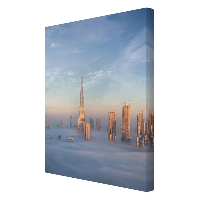 Print on canvas - Dubai Above The Clouds