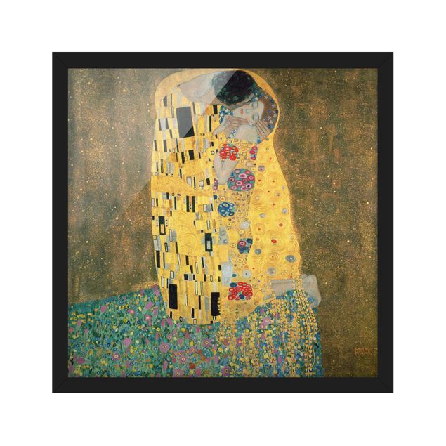 Framed poster - Gustav Klimt - The Kiss