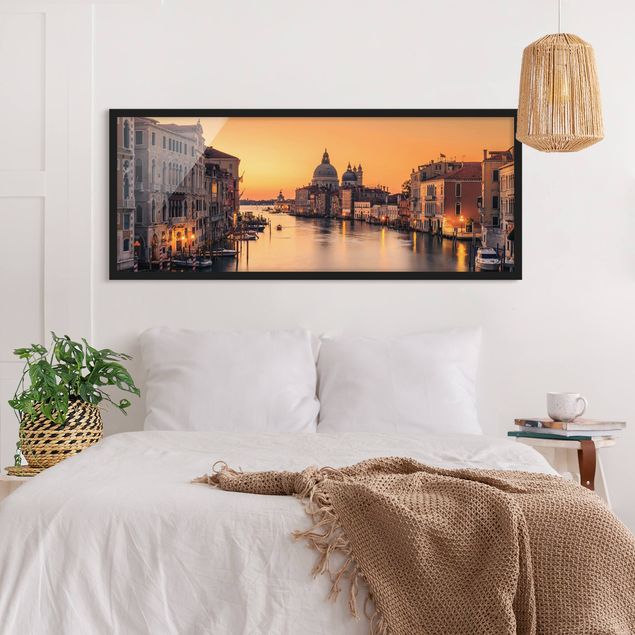 Framed poster - Golden Venice