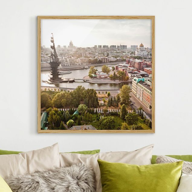 Framed poster - City Of Moscow