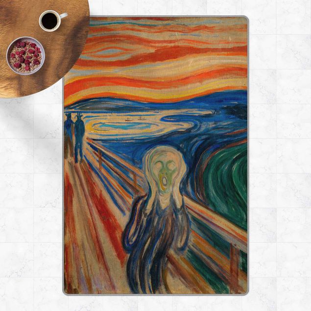 Multicoloured rug Edvard Munch - The Scream