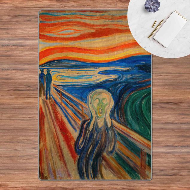 large area rugs Edvard Munch - The Scream