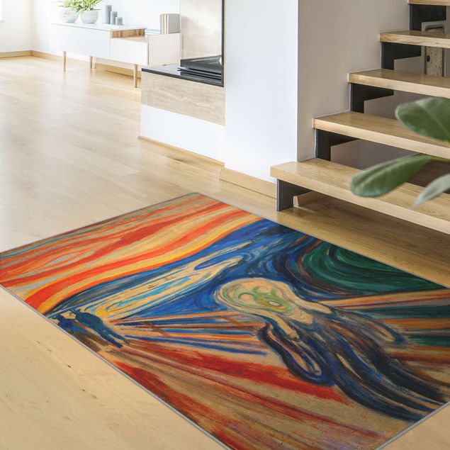 modern area rugs Edvard Munch - The Scream