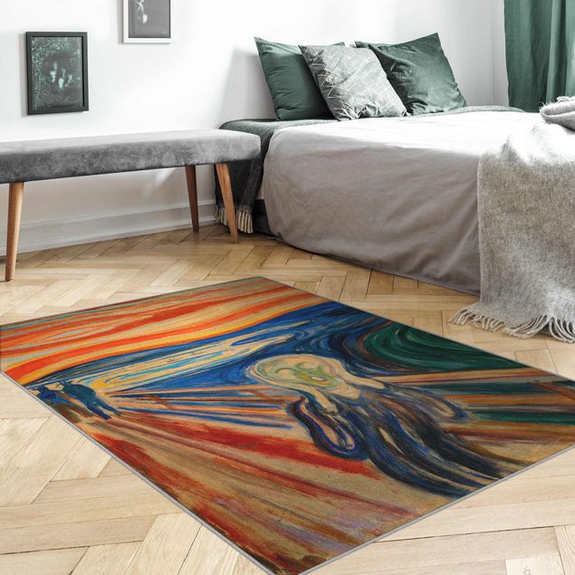 washable rugs Edvard Munch - The Scream