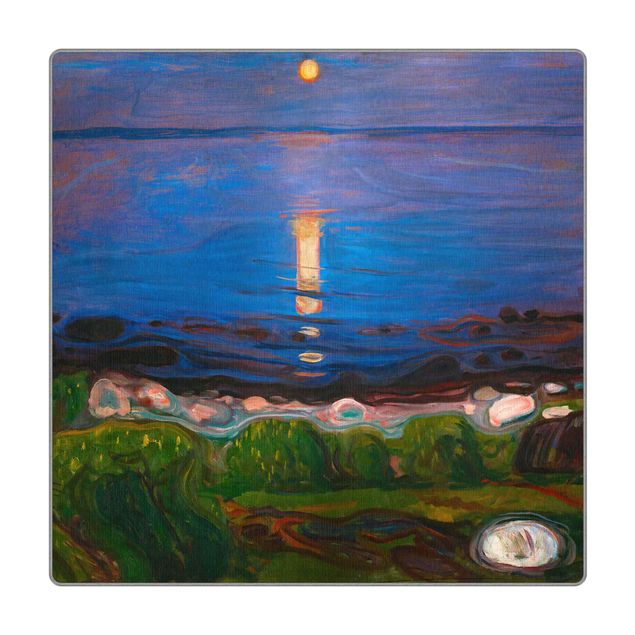 Rug - Edvard Munch - Summer Night By The Beach