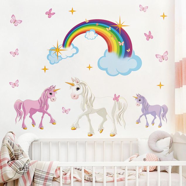 Animal print wall stickers Unicorn