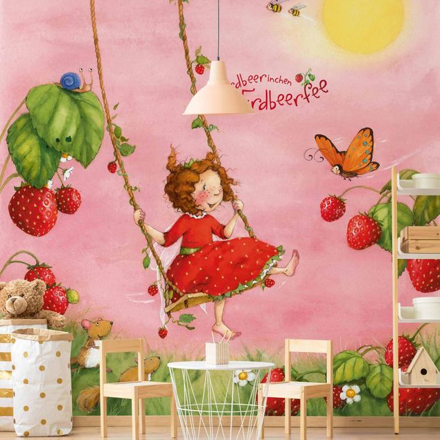 Wallpapers Little Strawberry Strawberry Fairy - Tree Swing