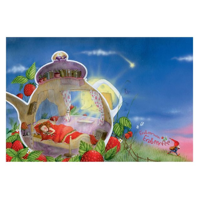 Wallpaper - Little Strawberry Strawberry Fairy - Sleep Well!